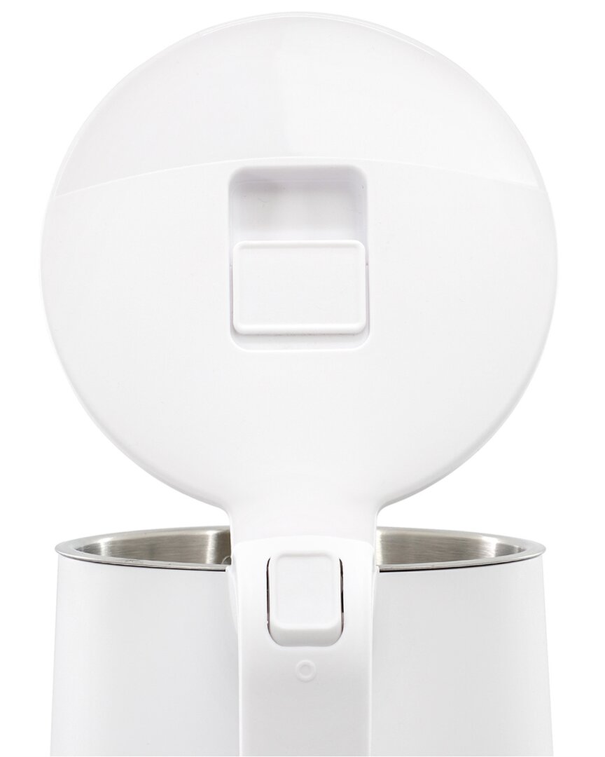 Megachef Megachef 1.7 Quart Double Wall Stainless Steel Electric Tea Kettle In White