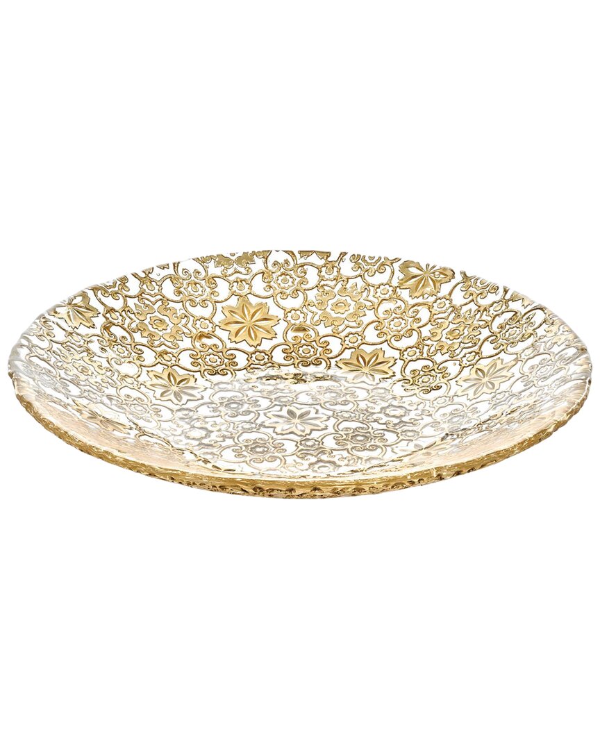 Ivv Arabesque Gold Leaf Centerpiece