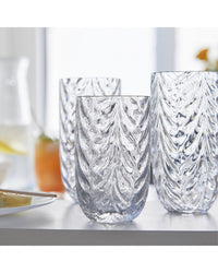 Mariposa Mariposa Set Of 4 Sip Sip Wave Drinking Glasses
