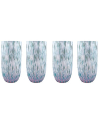 Mariposa Mariposa Set Of 4 Sip Sip Confetti Drinking Glasses