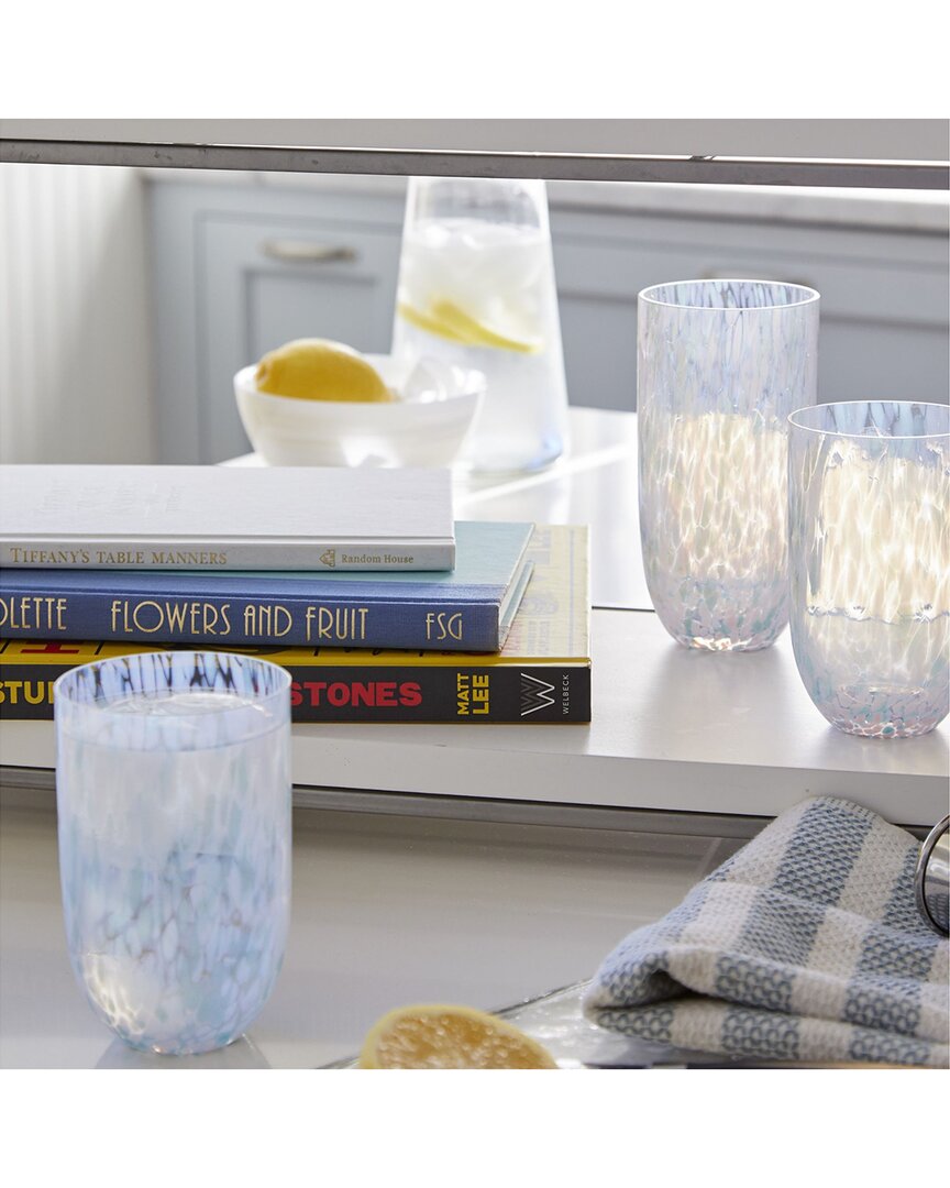 Mariposa Mariposa Set Of 4 Sip Sip Confetti Drinking Glasses