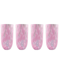 Mariposa Mariposa Set Of 4 Sip Sip Splash Drinking Glasses