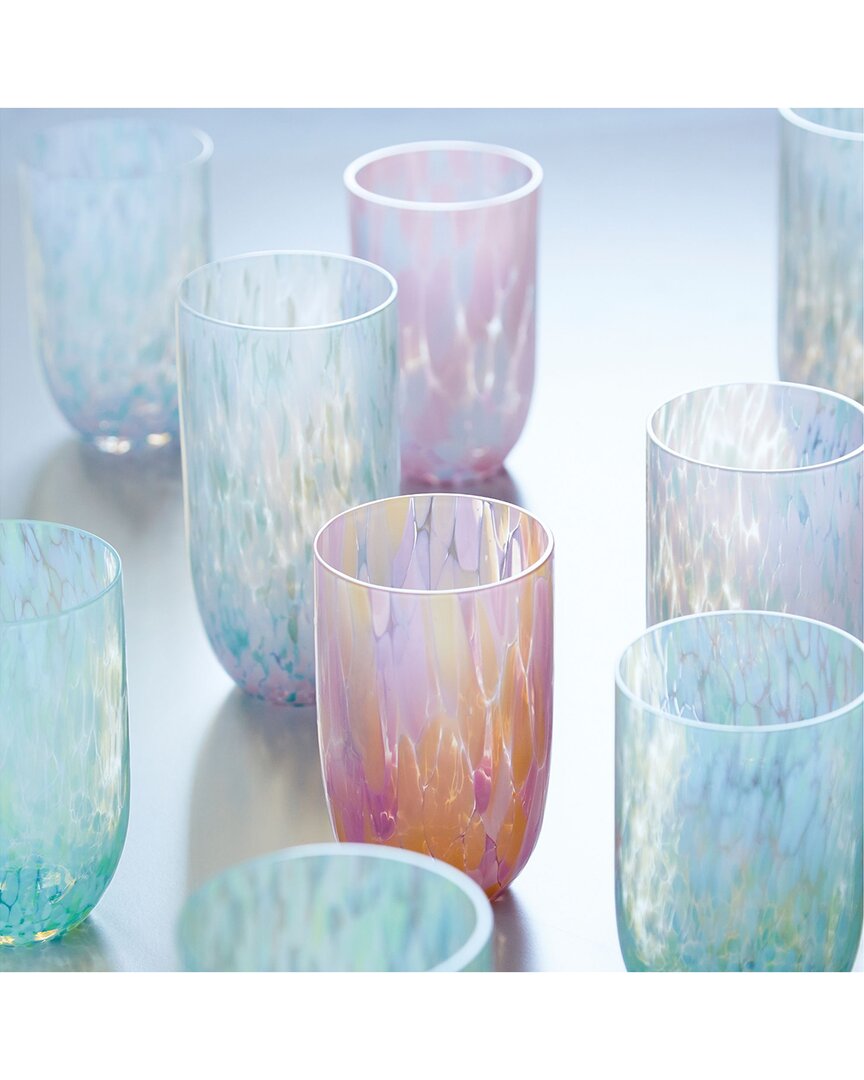 Mariposa Mariposa Set Of 4 Sip Sip Splash Drinking Glasses