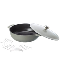 Zakarian By Dash 4.5Qt Nonstick Cast Iron Braiser