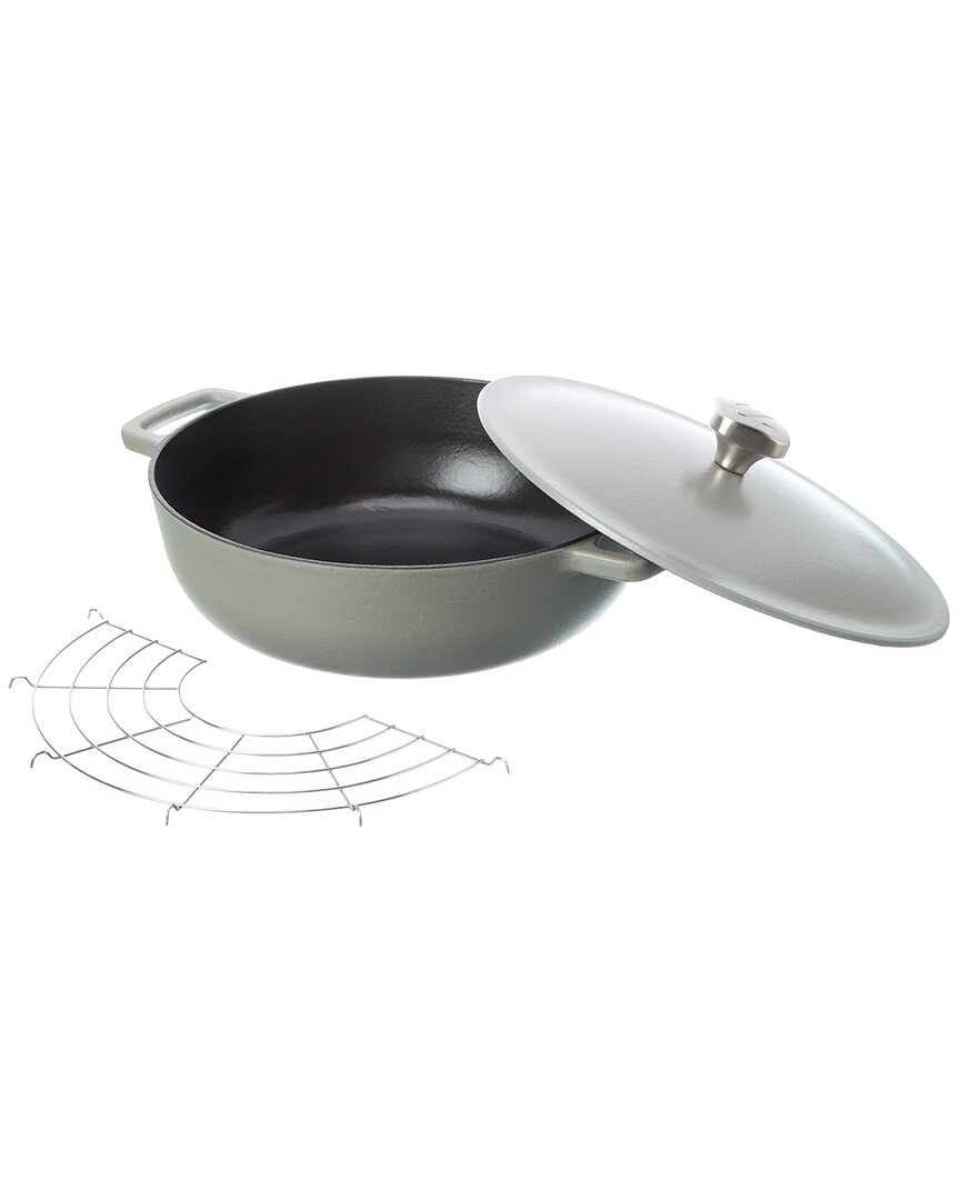 Zakarian By Dash 4.5Qt Nonstick Cast Iron Braiser