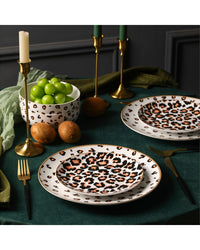 Christian Siriano Majestic 12Pc Porcelain Dinnerware Set