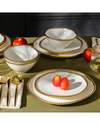 Christian Siriano Christian Siriano Akoya 12Pc Porcelain Dinnerware Set