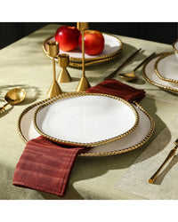 Christian Siriano Christian Siriano Akoya 12Pc Porcelain Dinnerware Set