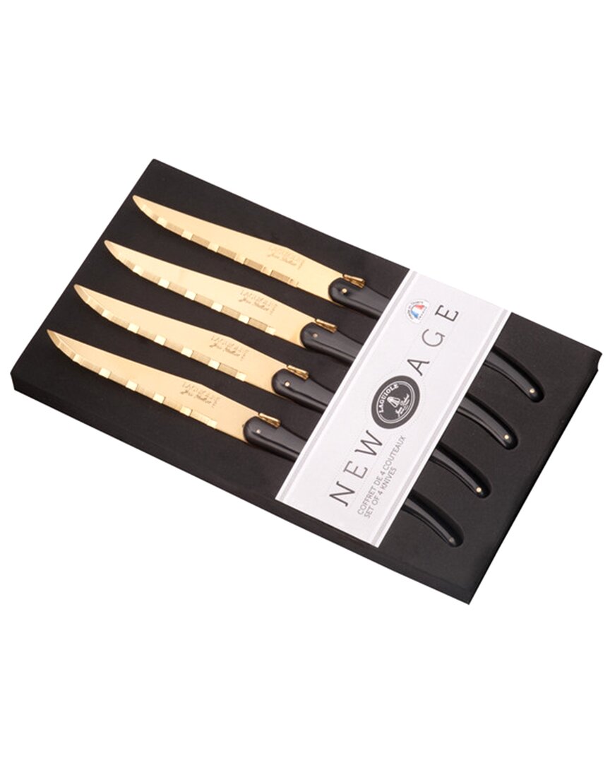 Jean Dubost New Age 4Pc Steak Knife Set
