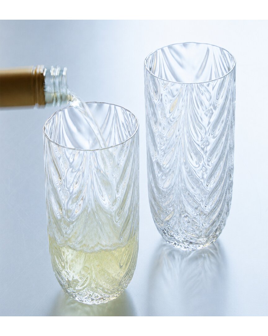 Mariposa Mariposa Set Of 4 Sip Sip Drinking Glasses