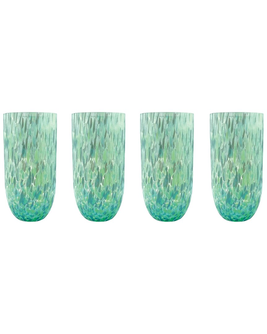 Mariposa Mariposa Set Of 4 Sip Sip Drinking Glasses