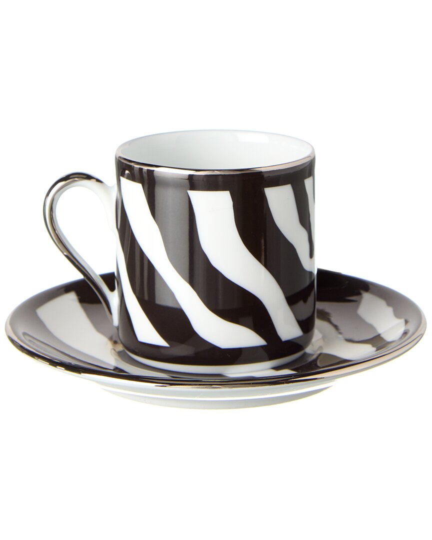 Dolce & Gabbana Coffee Cup & Saucer Set Multi