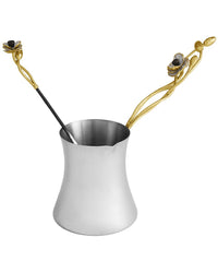 Michael Aram Michael Aram Anemone Large Coffee Pot & Spoon