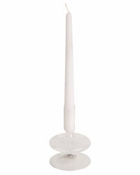 Sagebrook Home 5In Vintage Glass Taper Candle Holder
