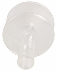 Sagebrook Home 5In Vintage Glass Taper Candle Holder