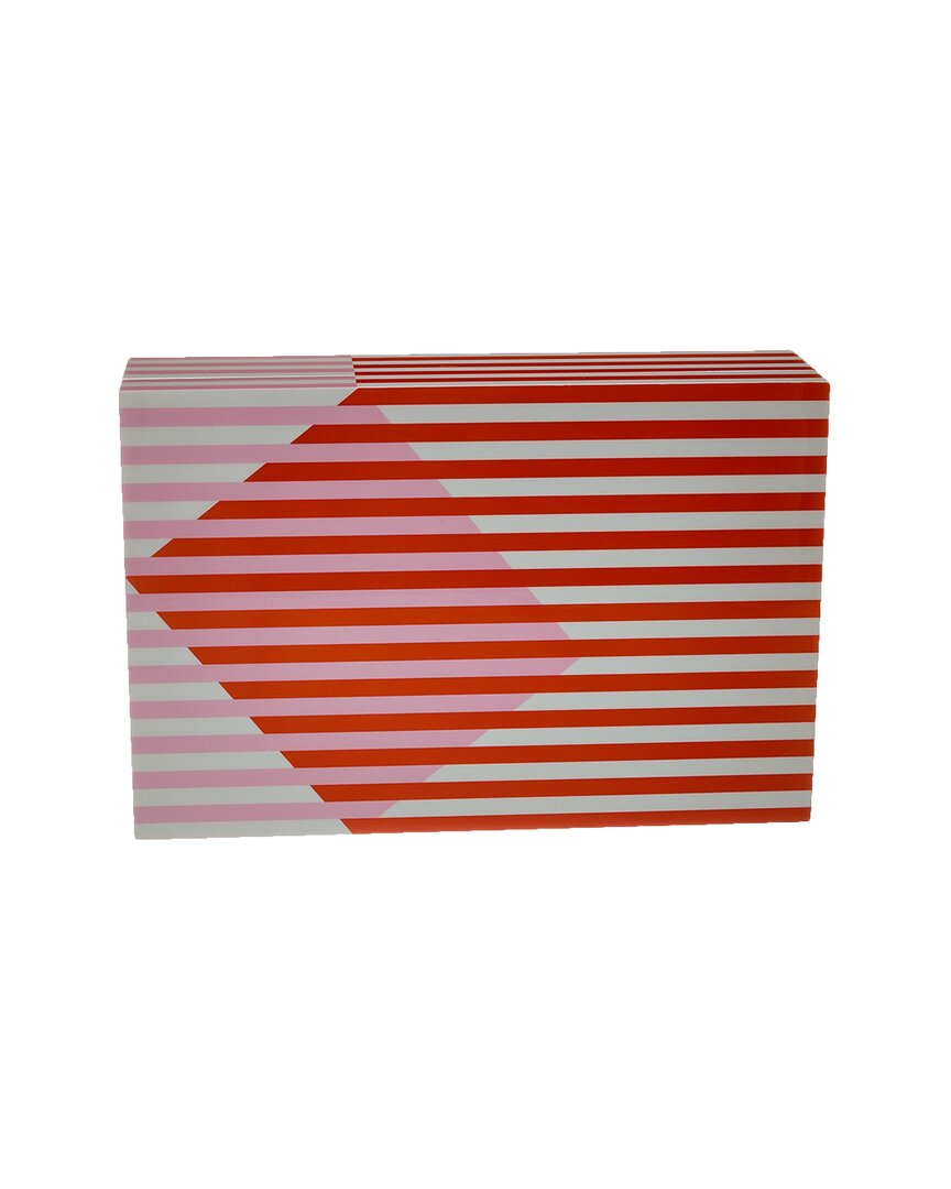 Jonathan Adler Copenhagen Large Lacquer Box Pink