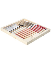 Jean Dubost 12Pc Flatware Set No Color