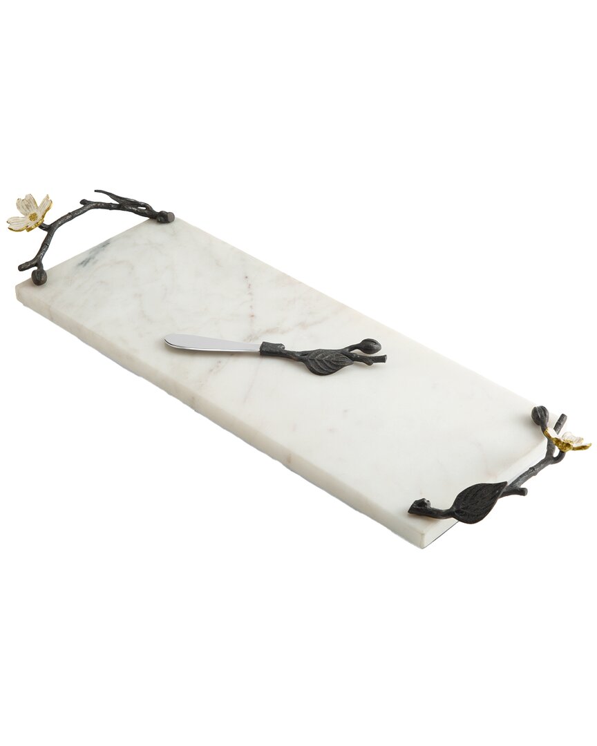 Michael Aram Michael Aram Dogwood Small Cheese Board & Knife
