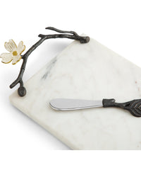 Michael Aram Michael Aram Dogwood Small Cheese Board & Knife