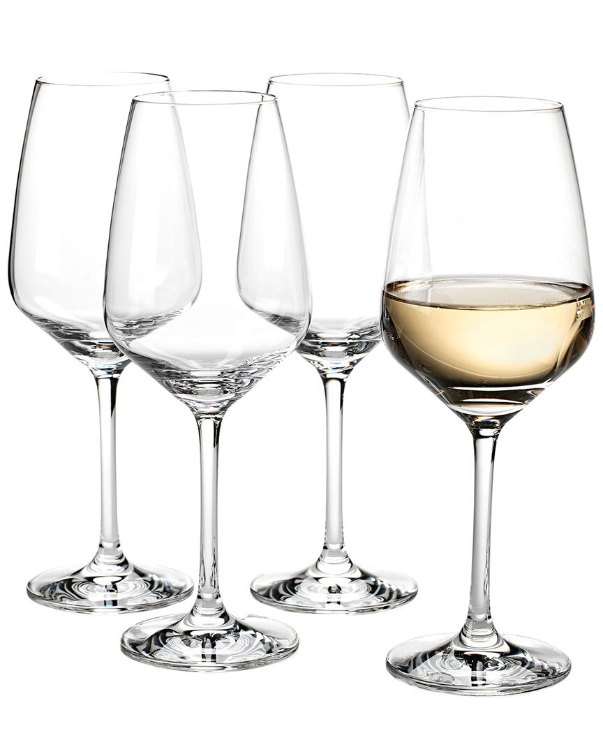 Villeroy & Boch Villeroy & Boch Set Of 4 White Wine Goblets