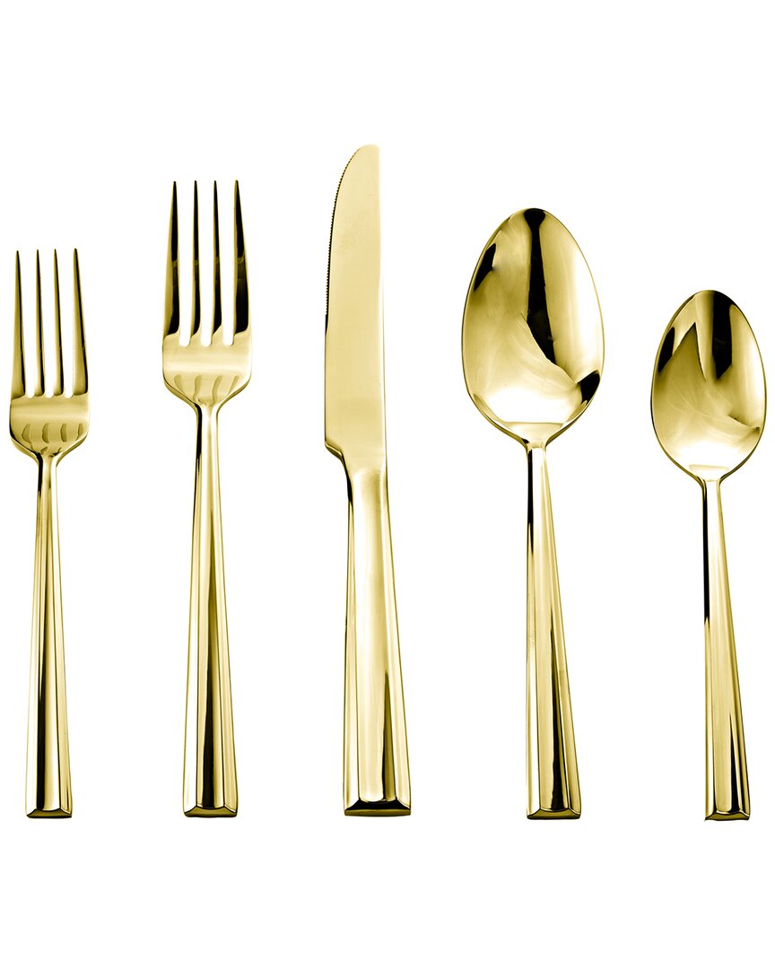 Godinger Godinger Plait Mirrored 20Pc Flatware Set