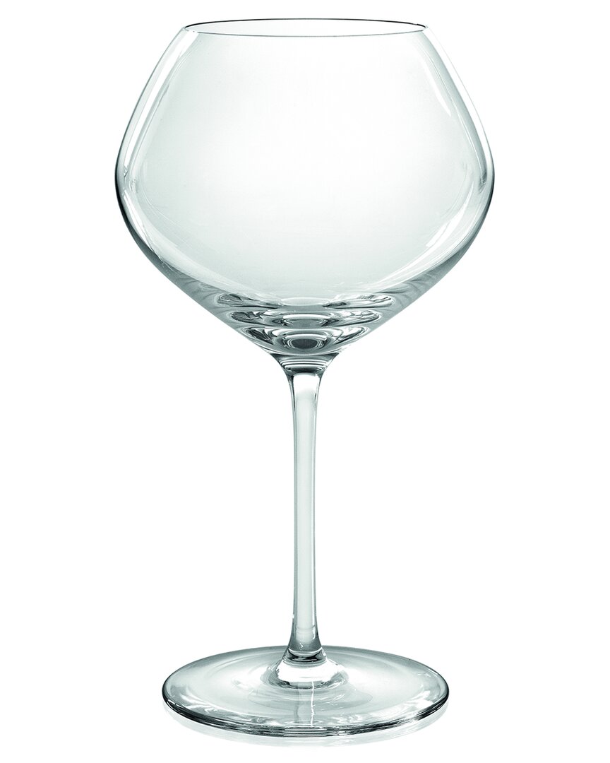 Ivv Vizio Set Of 6 Red Vintage Wine Glasses