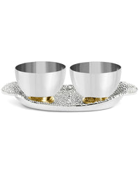 Michael Aram Shagreen Double Dish With Tray