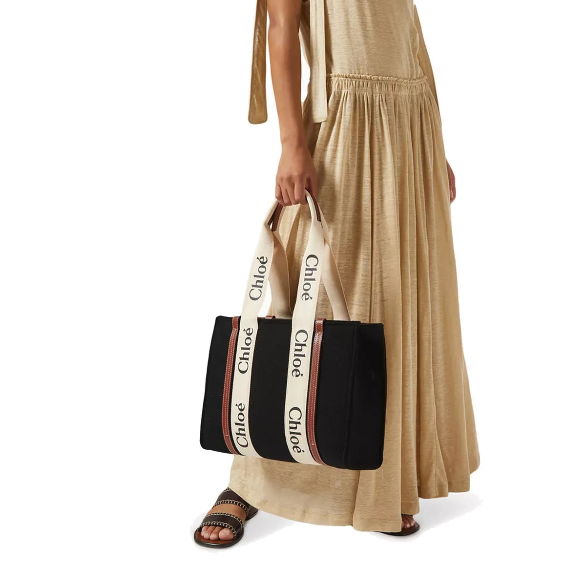 Chloe Woody Medium Tote Bag Women
