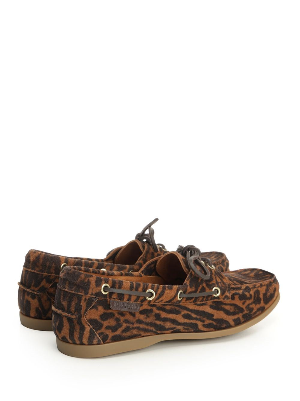 Tom Ford Men Suede Boat Shoes