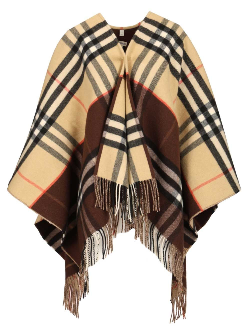 Burberry Burberry Women Checked Cape