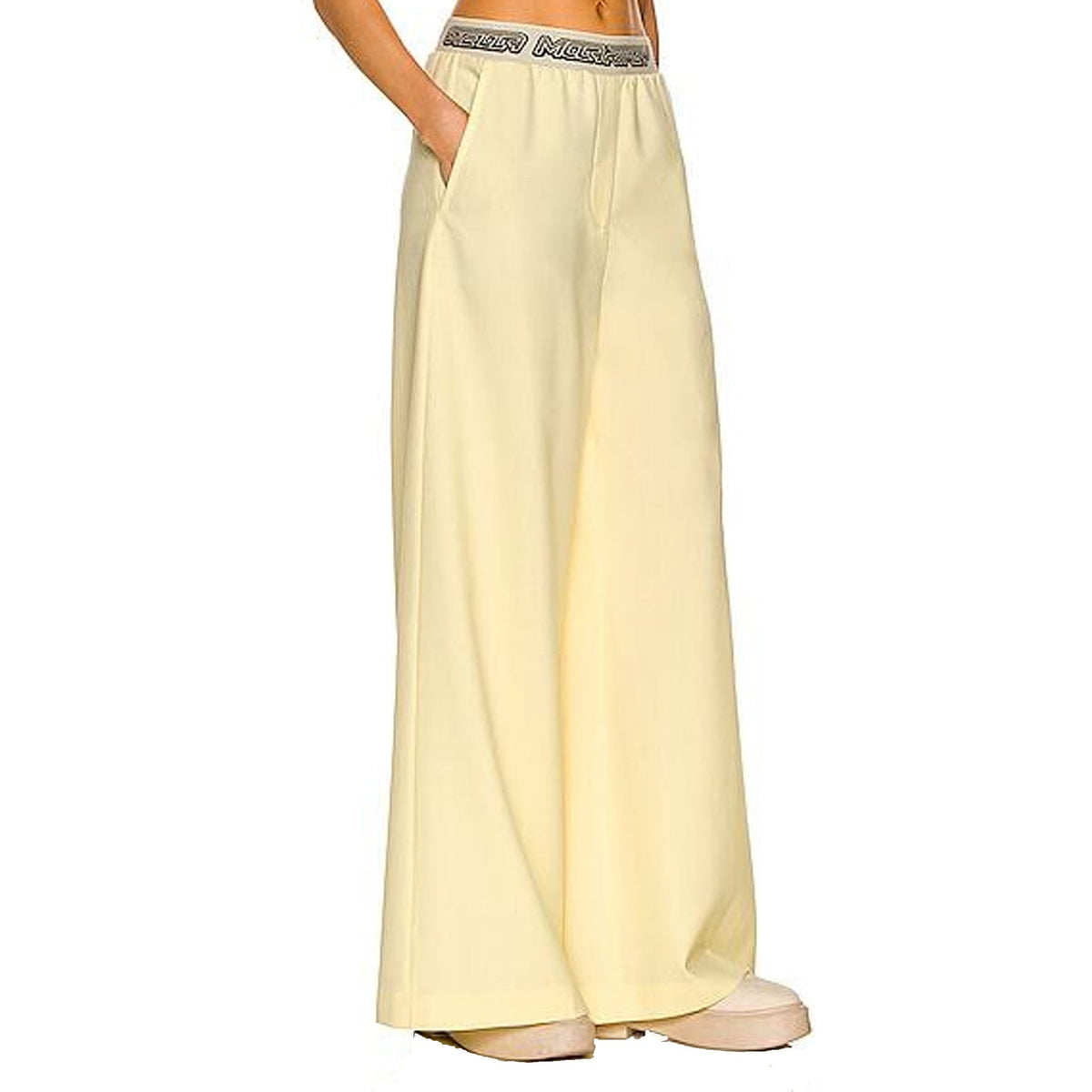 Stella Mccartney Logo Wool Pants Women