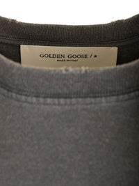 Golden Goose Men Distressed T-Shirt