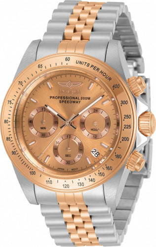 Invicta Men's Speedway Rose Gold Dial Watch - 30994
