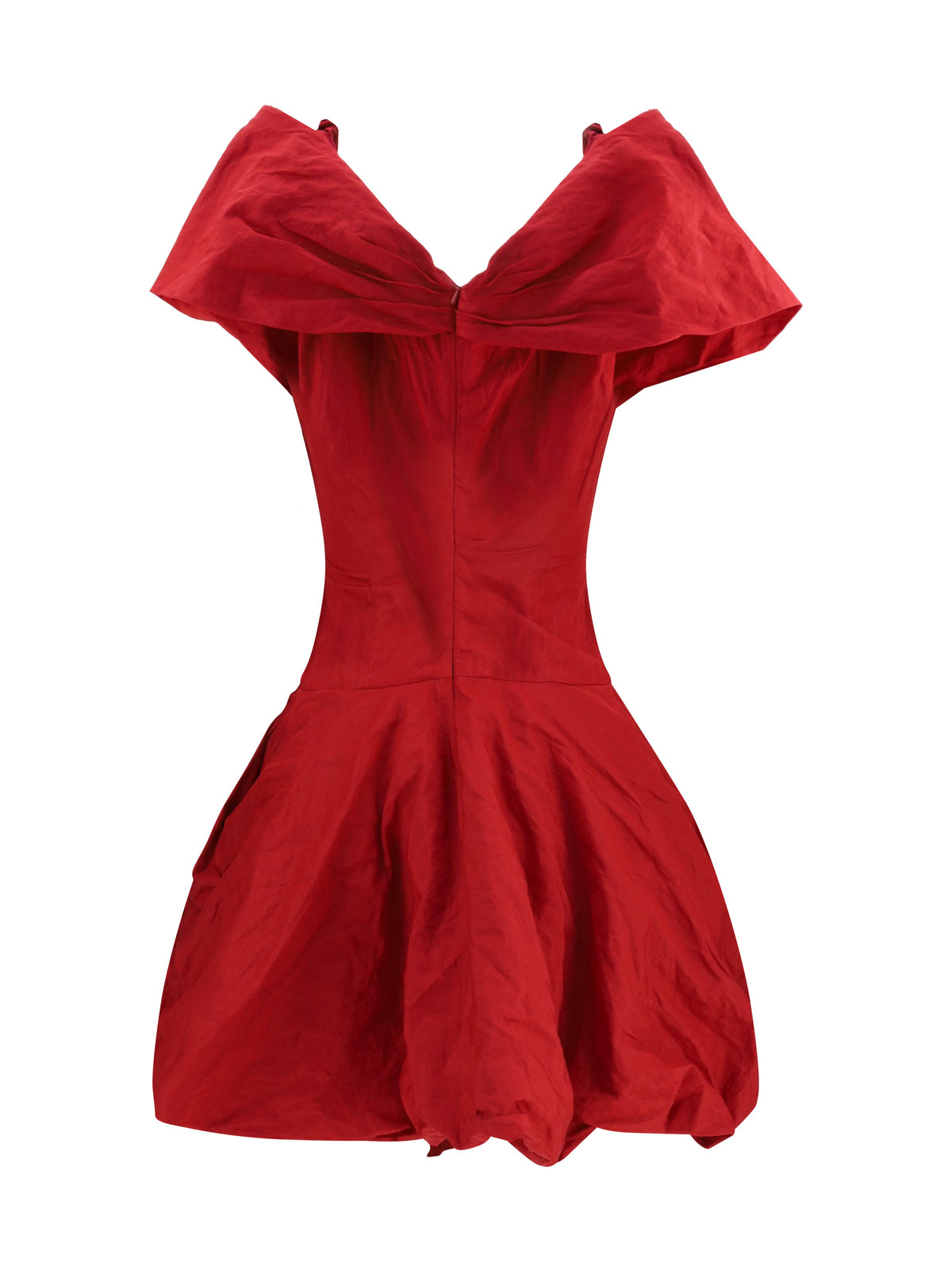 MAGDA BUTRYM Magda Butrym Women Draped Shawl-Collar Midi Dress