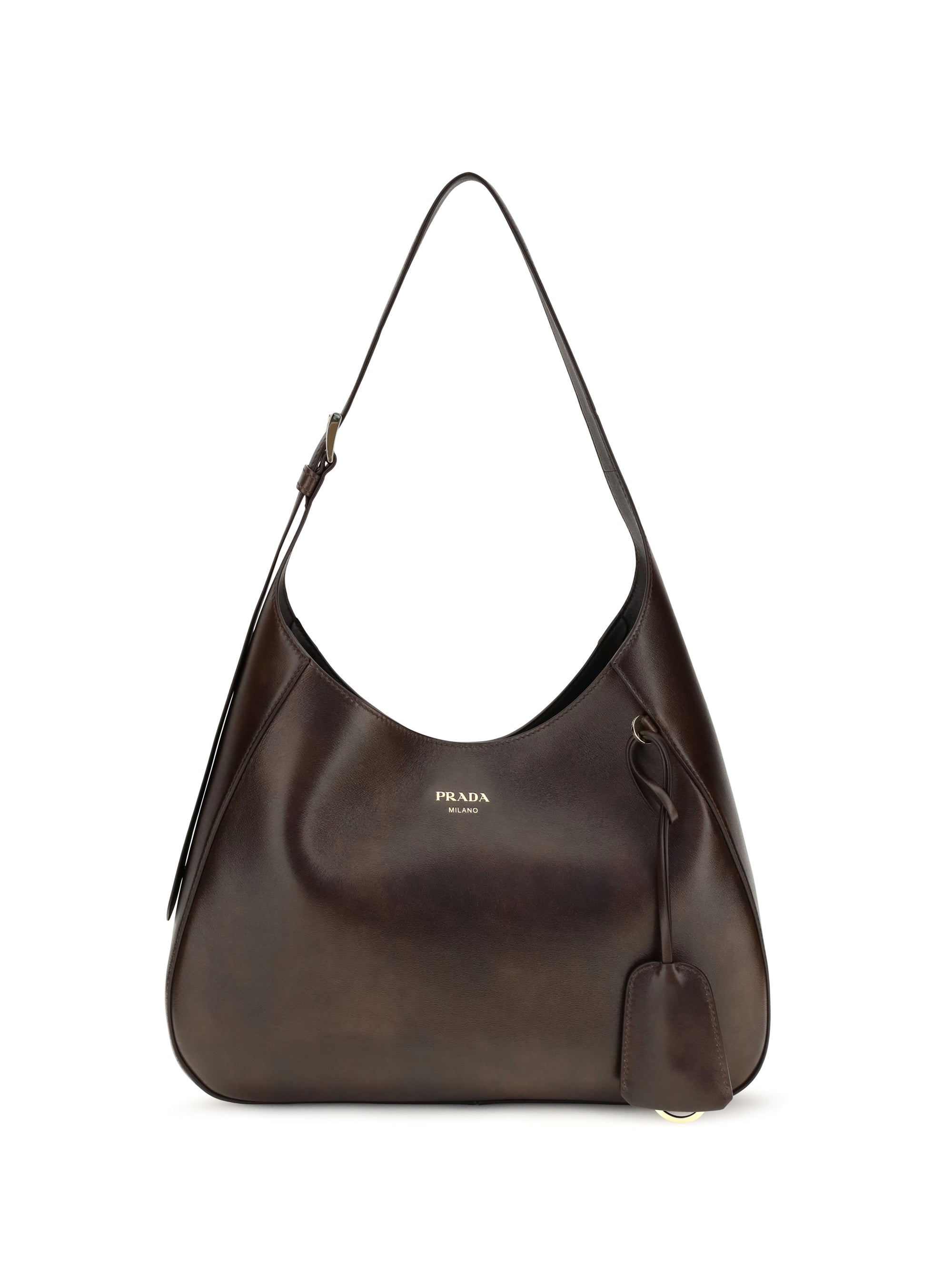 PRADA Prada Women Boogie Medium Leather Shoulder Bag