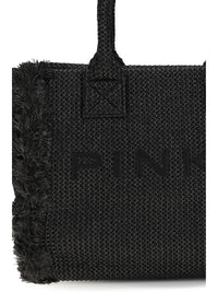 PINKO Pinko Women Medium Beach Rafia Tote Bag