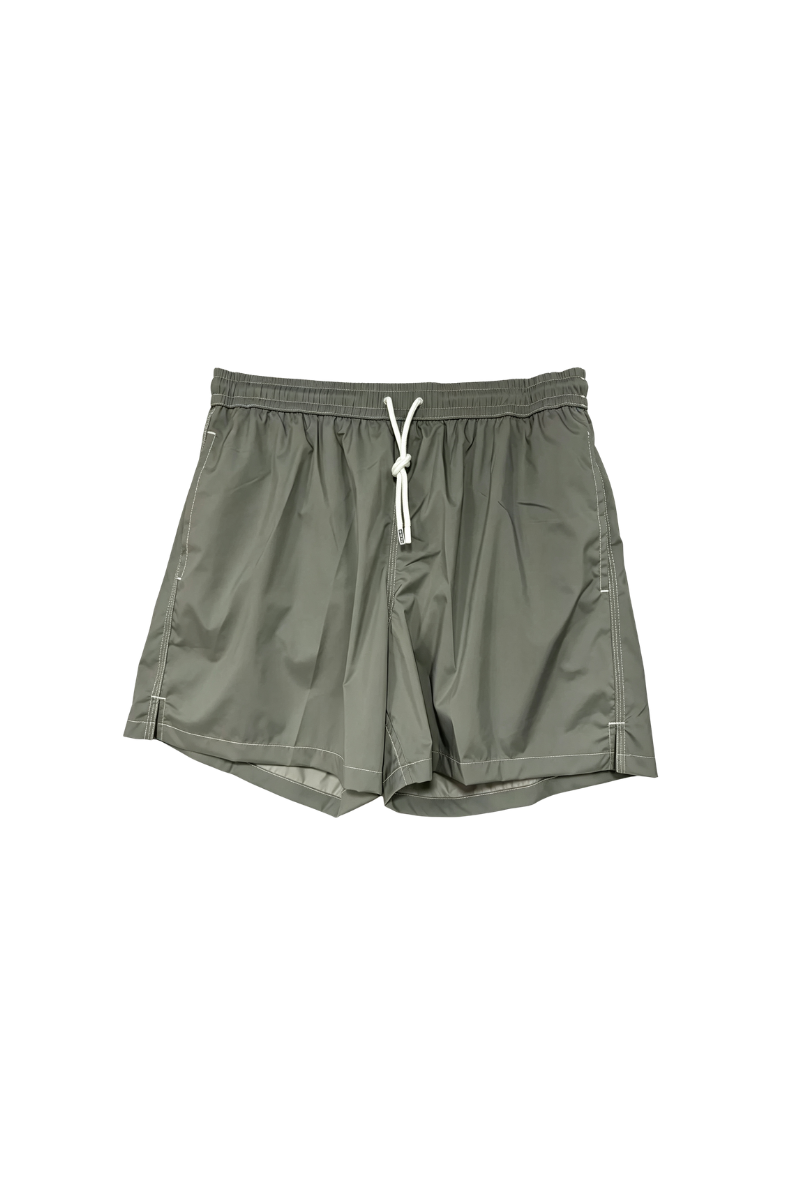 Fedeli Fedeli Madeira Airstop Swim Shorts Trunks Silver Grey