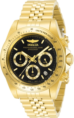 Invicta Men's Speedway Black Dial Watch - 31001