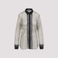 Tom Ford Flock Polka Dot Shirt Women