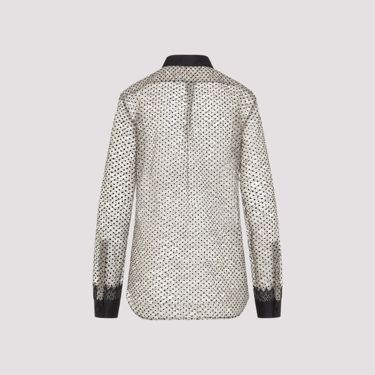 Tom Ford Flock Polka Dot Shirt Women