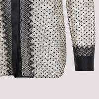 Tom Ford Flock Polka Dot Shirt Women