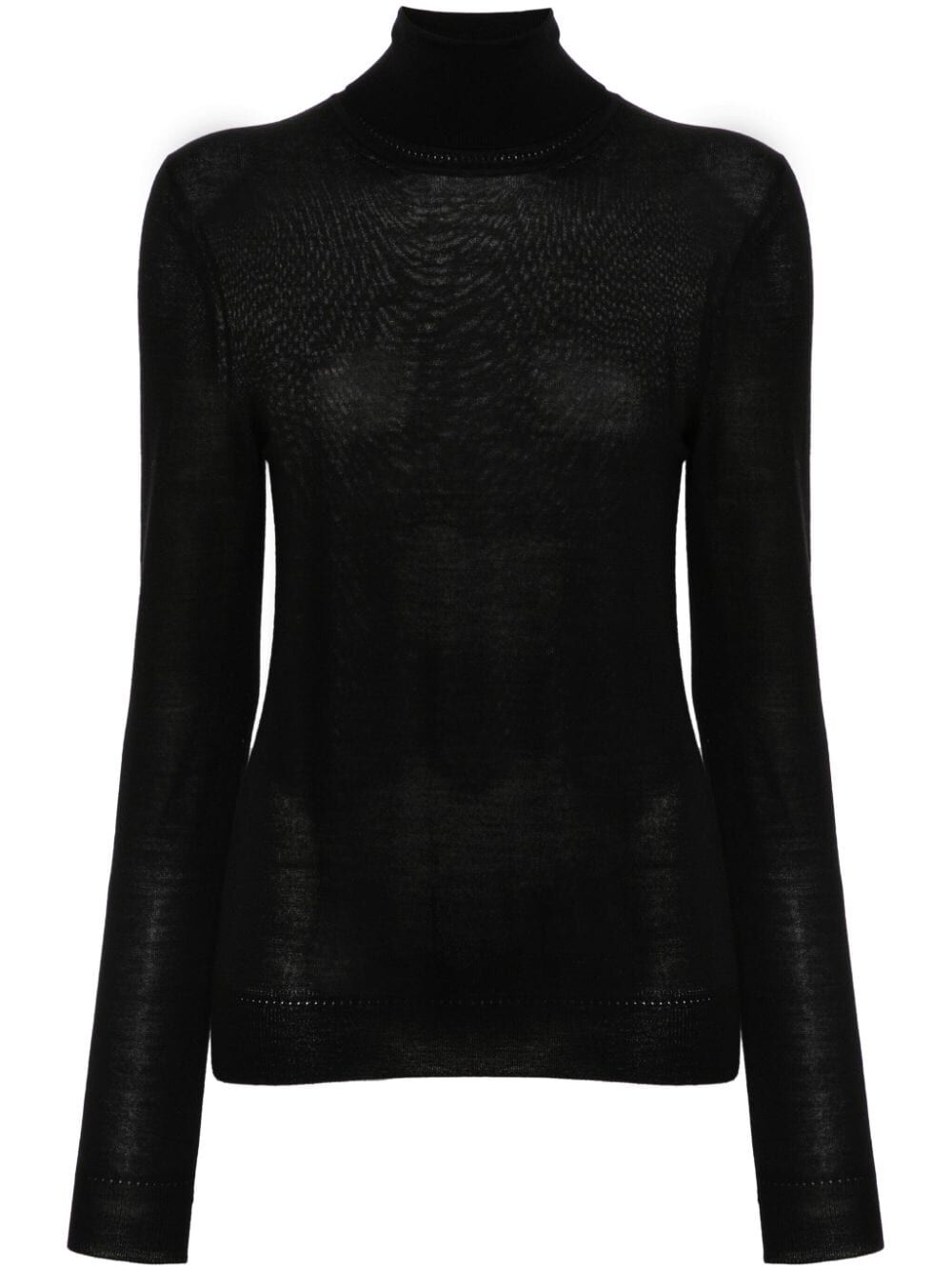 SAINT LAURENT Saint Laurent Women Cassandre Wool Turtleneck Sweater