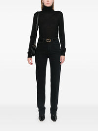 SAINT LAURENT Saint Laurent Women Cassandre Wool Turtleneck Sweater