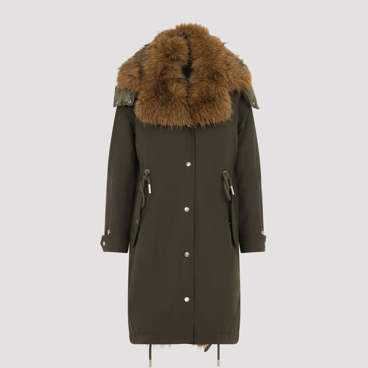 Moncler Halicte Long Parka Women