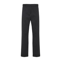 Tom Ford Striped Wool Chino Pants Women