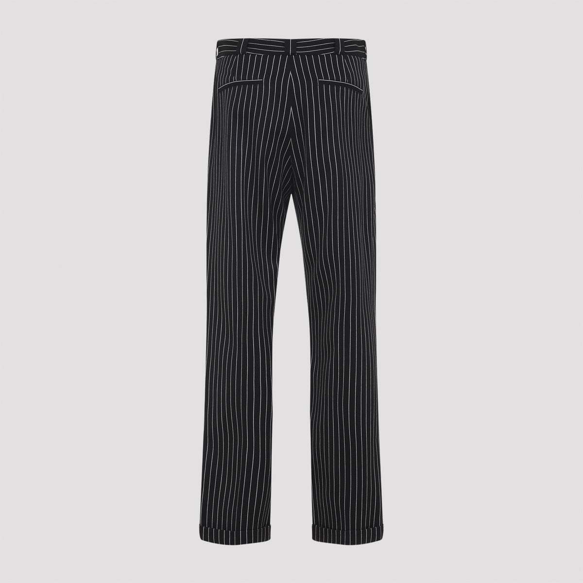 Tom Ford Striped Wool Chino Pants Women