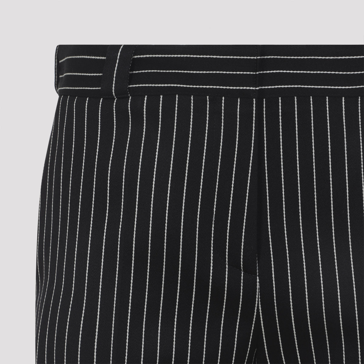 Tom Ford Striped Wool Chino Pants Women
