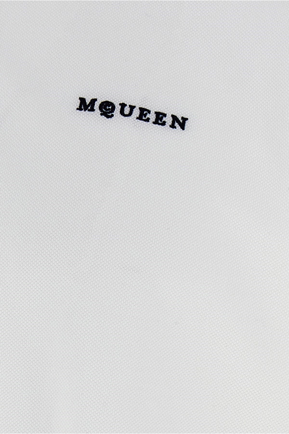 Mcqueen Men Logo Embroidery Polo Shirt