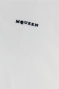 Mcqueen Men Logo Embroidery Polo Shirt