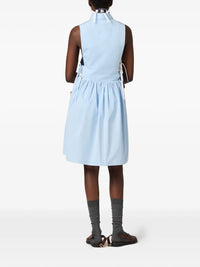 Miu Miu Women Sleeveless Poplin Dress